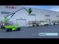 Dizel Teleskopik Boom Lift Makine Ağırlığı 9500Kg