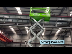 Kendi kendine hareket eden makas asansörü platform yüksekliği 6M